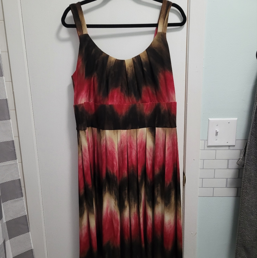 Knee length dress empire waist